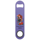 Roodharige Vrouw Tattoos Speed Flessenopener (Voorkant)