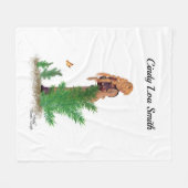 Roodharige Wandelaar Rugzak Pinup Meisje Fleece De (Voorkant (Horizontaal))