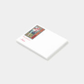 roodharige zeemeermin van coney island post-it® notes (Schuin)