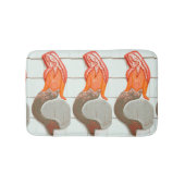 roodharige zeemeerminnen badmat (Voorkant)