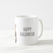 Roodharige Zwarte Kat Halloween Koffiemok (Voorkant rechts)