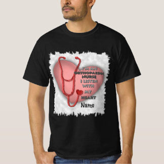 roodhart orthopedisch verpleegkundige t-shirt