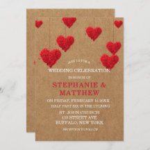 Roodharten Valentijn's Day Wedding