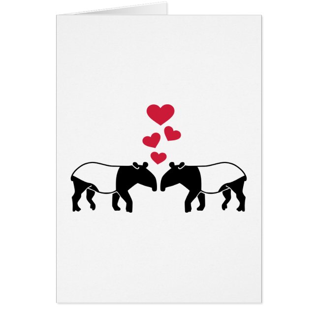 Roodhartenliefde voor Tapir (Voorkant)
