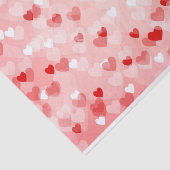 Roodhartenweefselcadeau voor het verpakken van rod tissuepapier (Detail)