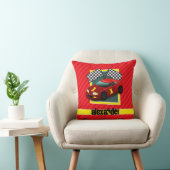 Roodhartritmeur; rode doorsnede kussen (Stoel)