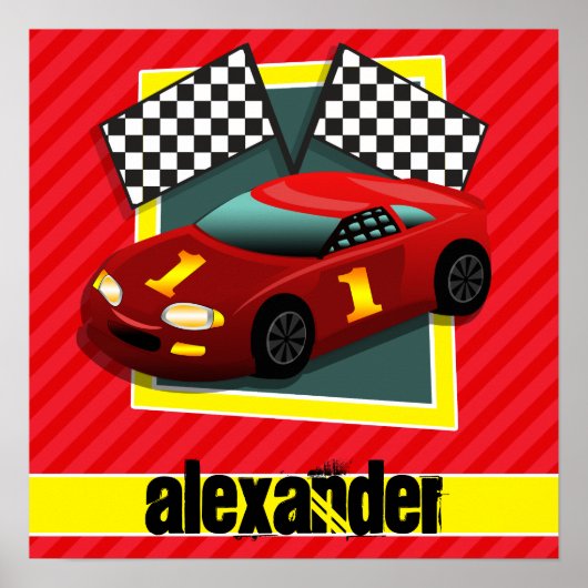 Roodhartritmeur; rode doorsnede poster (Voorkant)