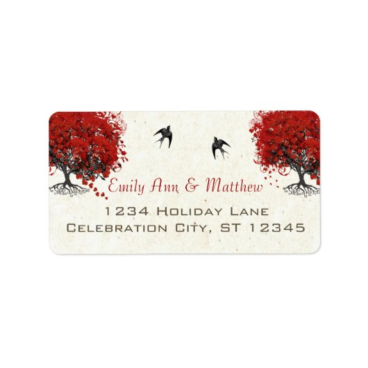 Roodhartsriet Etiket (Voorkant)