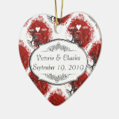 Roodhartsriet Keramisch Ornament (Links)