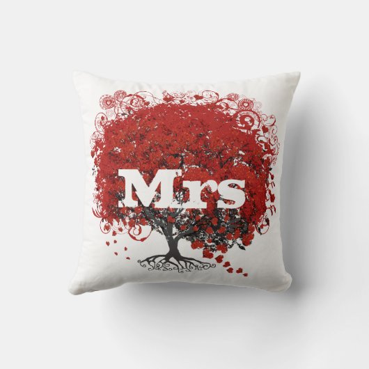 Roodhartsriet Kussen (Achterkant)