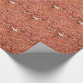 Roodherfst lekt cadeaupapier (Hoek)