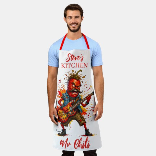 Roodhete Mr Chili Rockster Schort (Gedragen)