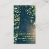 Roodhout met Visitekaartjes van zonnebalken (Voorkant)