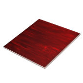 Roodhouttextuurstrepen Tegeltje (Zijkant)
