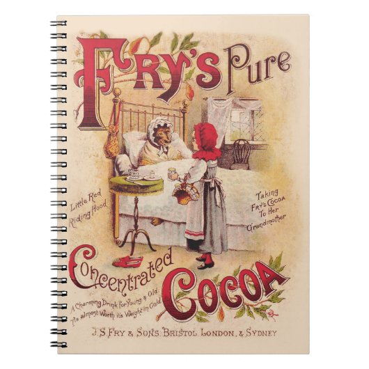 Roodkapje Cacao Notitieboek (Voorkant)