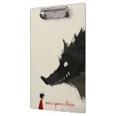 Roodkapje & de boze wolf klembord (Links)