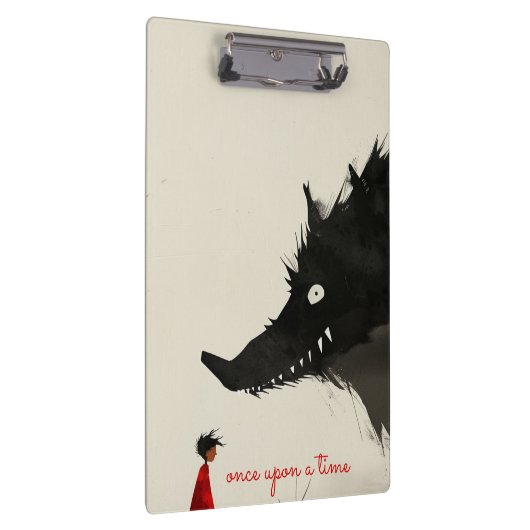 Roodkapje & de boze wolf klembord (Rechts)