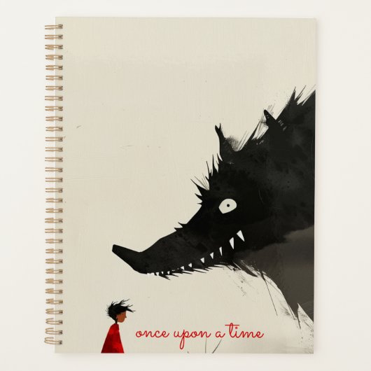Roodkapje & de boze wolf planner (Voorkant)