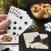 Roodkapje & de boze wolf pokerkaarten (Insitu)