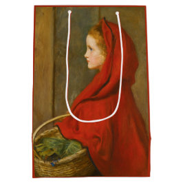 Roodkapje (door John Everett Millais) Medium Cadeauzakje