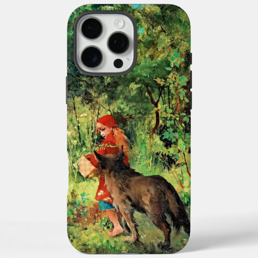 Roodkapje, fijne kunst, Case-Mate iPhone case (Achterkant)