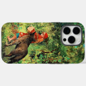 Roodkapje, fijne kunst, Case-Mate iPhone case (Achterkant (horizontaal))