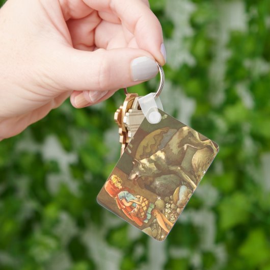 Roodkapje, Klassiek Sprookje Sleutelhanger (Hand)