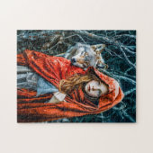 Roodkapje met de Wolf Legpuzzel (Horizontaal)
