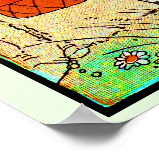 Roodkapje Poster (Hoek)