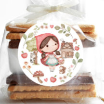 Roodkapje Schattig Speels