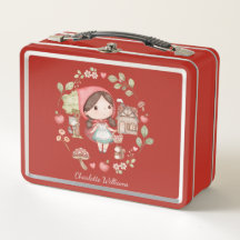 Roodkapje Schattig Whimsical School