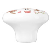 Roodkapje Schattige grillig Keramische Knop (Zijkant)