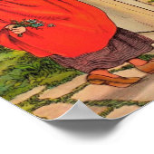 Roodkapje Vintage  Poster (Hoek)