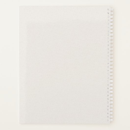 Roodkapje  Zwart Wit Framed Tekening Planner (Achterkant)