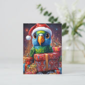 Roodkappapegaai Briefkaart (Staand voorkant)