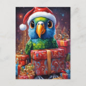 Roodkappapegaai Briefkaart (Voorkant)