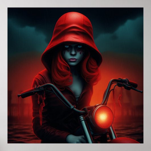 Roodkapposter Poster (Voorkant)