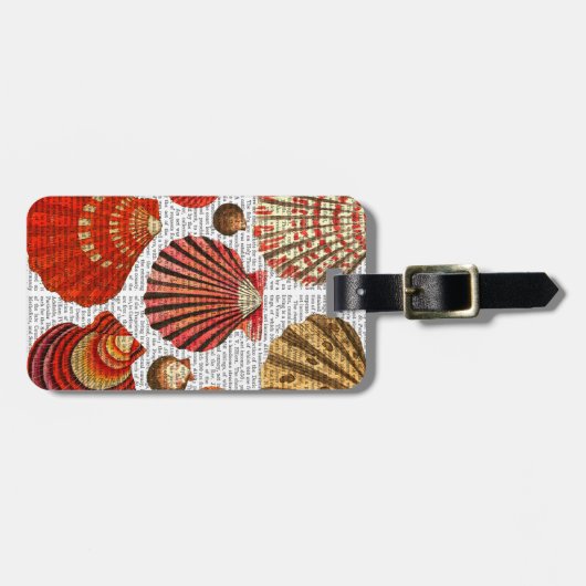 Roodkapschalen Bagagelabel (Voorkant horizontaal)