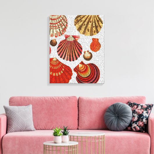 Roodkapschalen Canvas Afdruk (Insitu (Woonkamer))