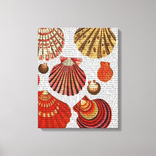 Roodkapschalen Canvas Afdruk (Voorkant)