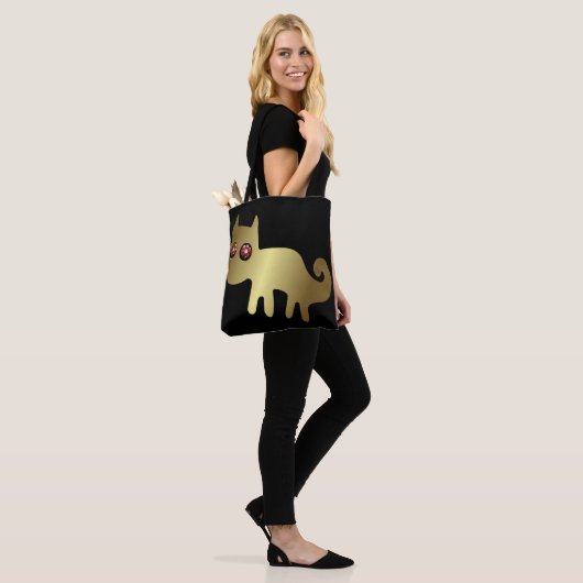 Roodkat Geoglyphs Tote Bag (Op model)
