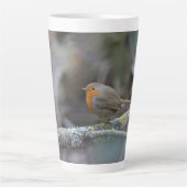 Roodkeeltas Latte Mok (Voorkant)