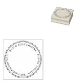 Roodkeelvogel Terugkeeradres Stempel (Gestempeld)