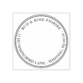 Roodkeelvogel Terugkeeradres Stempel (Afrduk)