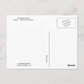 Roodkegel - Gepersonaliseerd Briefkaart (Achterkant)