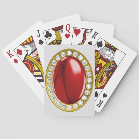 Roodkegel Pokerkaarten (Achterkant)