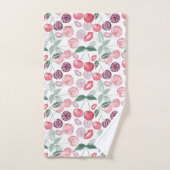Roodkerbes, stijlvol bad handdoek (Handdoek)
