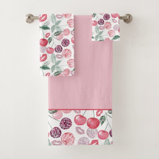 Roodkerbes, stijlvol, badhanddoekje bad handdoek (Insitu)
