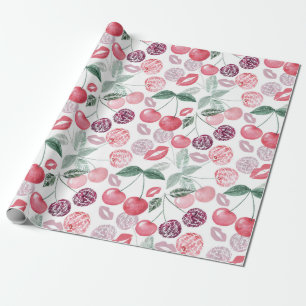 Roodkerbes, stijlvol cadeaupapier