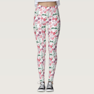 Roodkerbes, stijlvol leggings